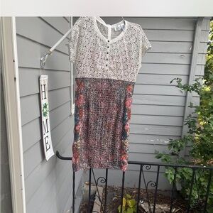 Byron Lars Beige Lace dress